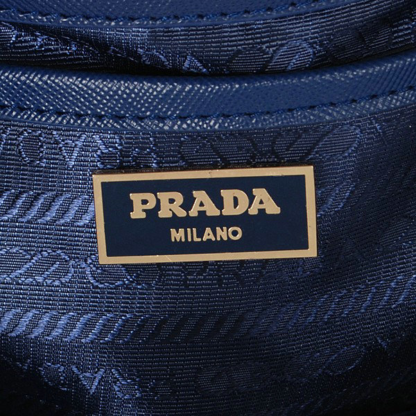 2014 Prada saffiano calfskin tote BN2245 royablue